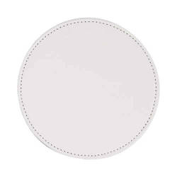 Bőr bögretömb szublimációhoz - kör