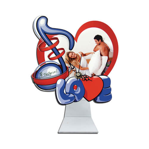 MDF podni sat - Glazba - Sublimacijski termo transfer