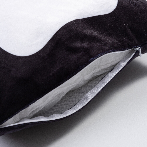 Plush pillowcase with panels for photos for sublimation - 5 panels