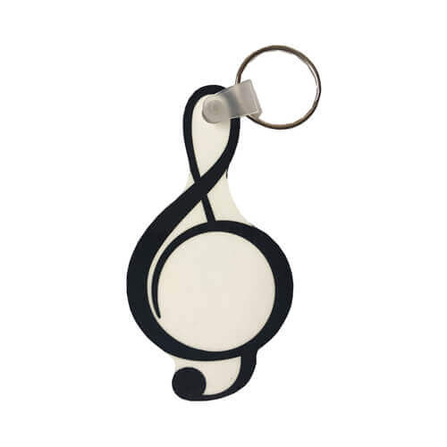 Sleutelhanger - vioolsleutel - sublimatie thermische overdracht