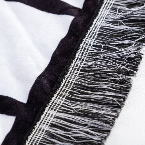 Plush blanket 80 x 50 cm with panels for photos for sublimation - 24 panels