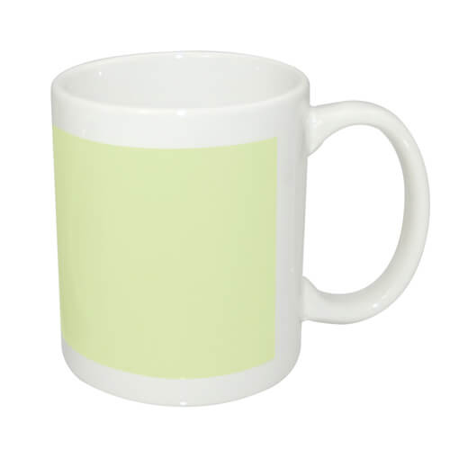 Mug 330 ml brillant dans l'obscurité Sublimation Transfert Thermique