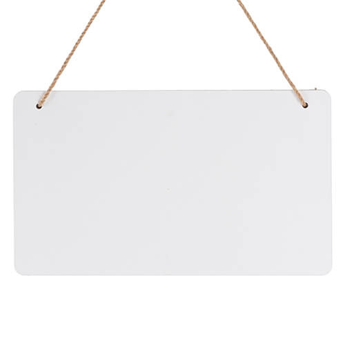 Accroche-porte rectangulaire en MDF pour la sublimation
