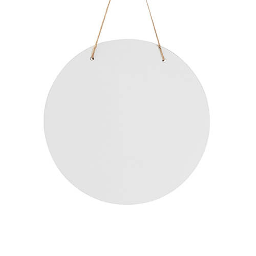 Obešalnik za vrata iz MDF za sublimacijo - krog Ø 25 cm
