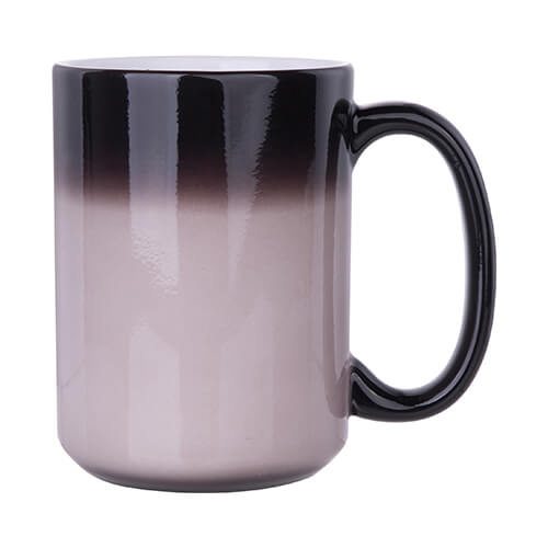 Taza mágica 450 ml negra para sublimación