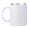 Mok van 330 ml met zilveren binnenkant.Sublimation Thermal Transfer