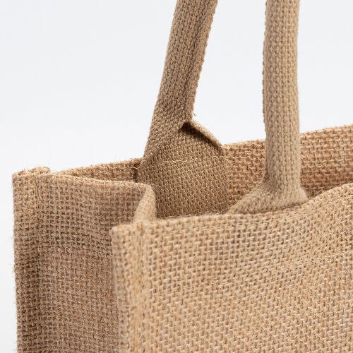 Sac de iută 30 x 30 x 19 cm pentru sublimare