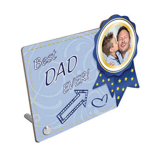 Staand MDF frame 19 x 13,5 cm voor sublimatie