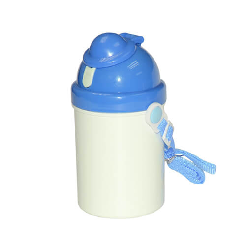 Bouteille / gourde pour enfant bleu Sublimation Transfert Thermique