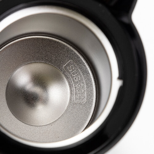 Thermische koffiekan 1500 ml roestvrij staal voor sublimatie - wit