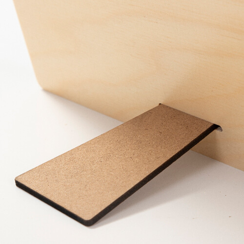 Fotoram i plywood för sublimering - 20,3 x 20,3 cm