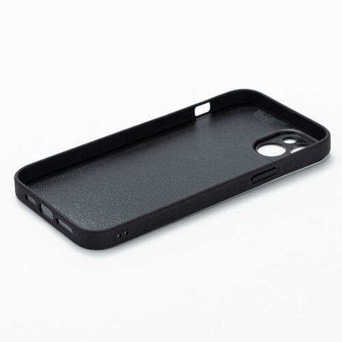 iPhone 14 Plus melns gumijas apvalks sublimācijai