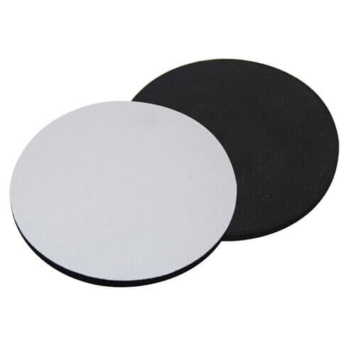 Onderzetter rond rubber 5 mm Sublimatie Thermische Transfer