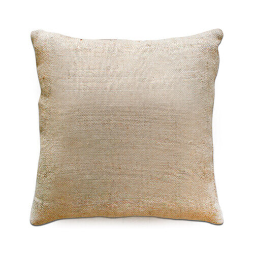 Ecru vászon párnahuzat 50 x 50 cm szublimációhoz