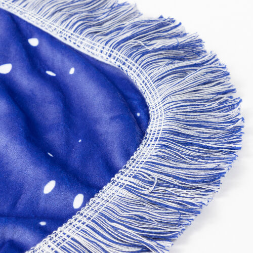 Manta de felpa Bleached Starry Blue Rectangle para sublimación