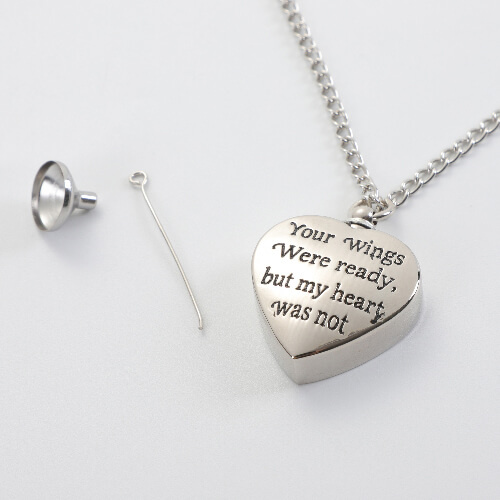 Hartvormige ketting voor sublimatie