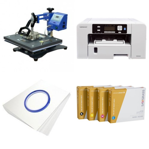 Printing kit for T-shirts Sawgrass Virtuoso SG500 + SD71 ChromaBlast