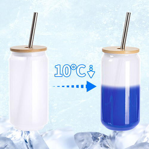 550 ml kylmävaihtolasi sublimaatiota varten - sininen