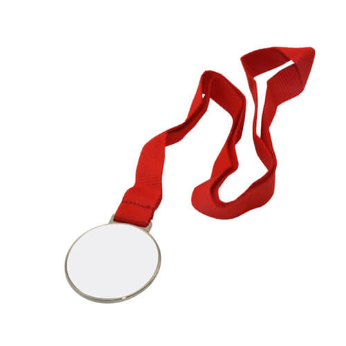 Srebrna medalja Ø 6 cm / območje odtisa Ø 5 cm - sublimacija s toplotnim prenosom