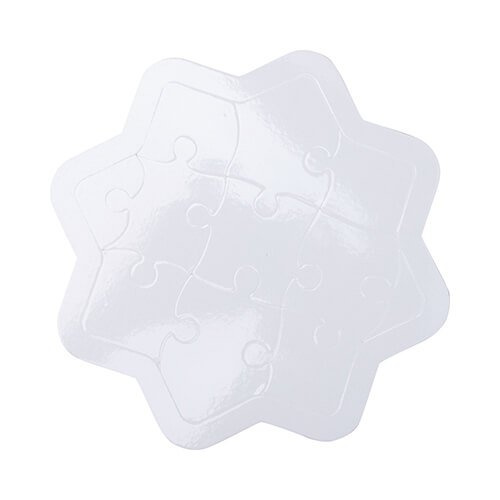 Kartónové puzzle na sublimáciu - osemuholník