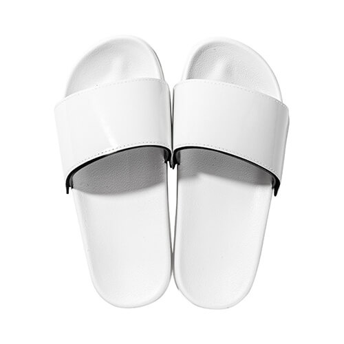 Pieaugušo flip-flops sublimācijai - balta zole