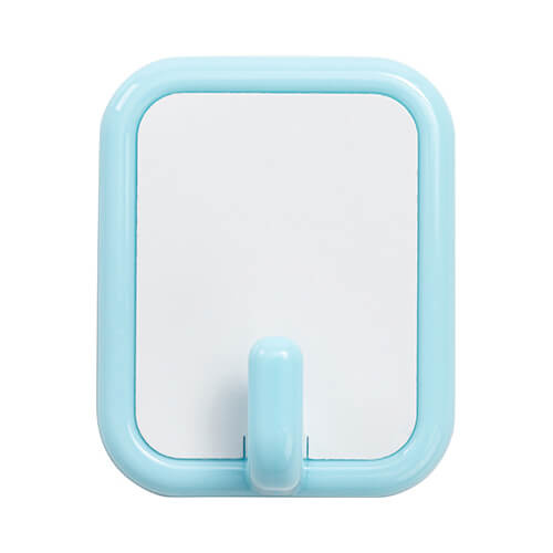 Grand cintre en plastique pour sublimation - rectangle bleu