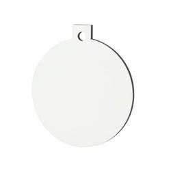 Hängande julgransprydnad MDF-kula Sublimation Thermal Transfer