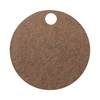 Fiberboard name badge with glitter for 1200 ml mug for sublimation - circle
