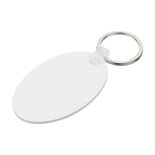Nøglering af plast til sublimering - oval