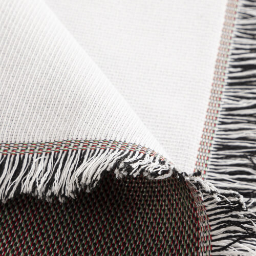 Knitted bedspread for sublimation