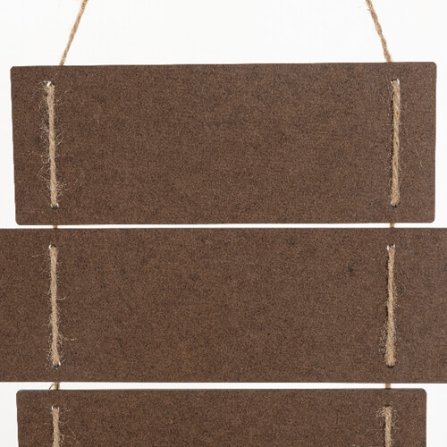 Six hanging MDF frames for sublimation