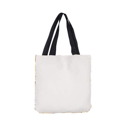 Torba ze złotymi cekinami 35 x 38 cm do sublimacji
