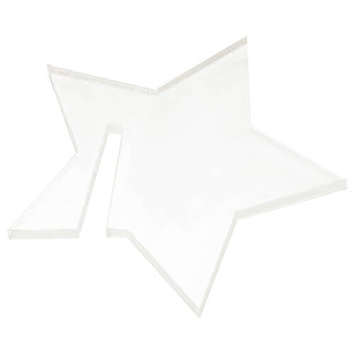 Acrylglashanger voor sublimatie - ster