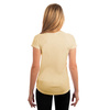 Solar T-shirt voor dames met korte mouwen voor sublimatie - Pale Yellow