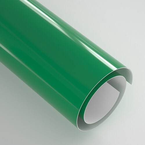 Self-adhesive foil 30.5 x 30.5 cm - 20 sheets - Glossy Grass Green