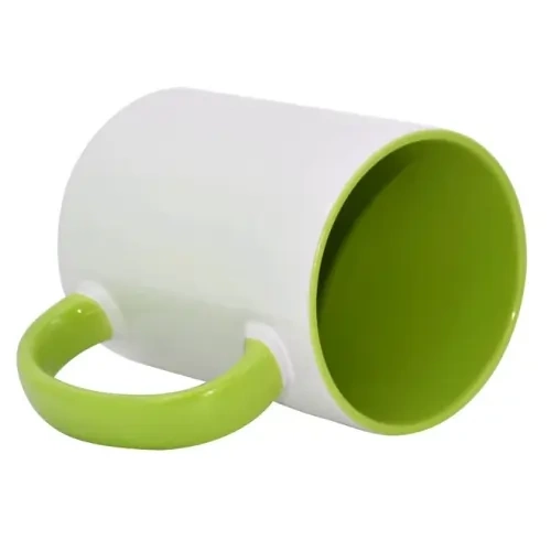 Mugg MAX A + 450 ml FUNNY ljusgrön Sublimation Thermal Transfer