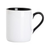 325 ml sublimation mug - with black interior and handle