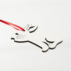 One-sided MDF pendant for sublimation - hare