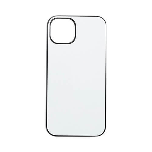 Crno plastično kućište za sublimaciju za iPhone 15