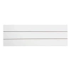 Rama foto MDF dreptunghiulară, cu dungi, 45 x 15 cm