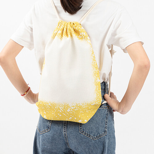 Ryggsäck Bleached Starry Yellow för sublimering