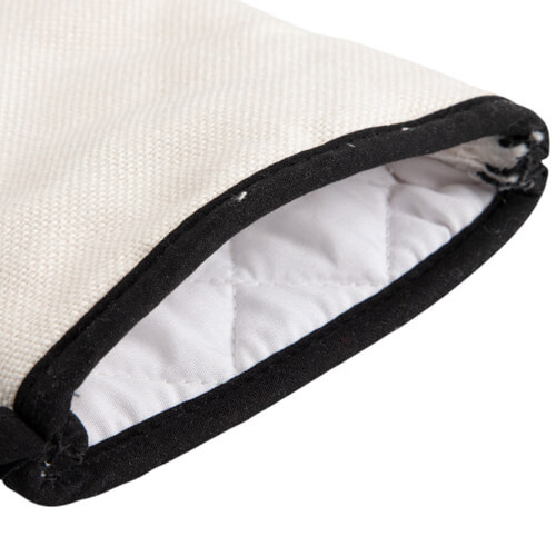 Warmte-isolerende keukenhandschoen voor sublimatie - beige