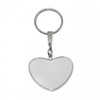 Porte-clés métallique coeur Sublimation Transfert Thermique