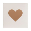 Decorative packaging with heart-shaped window for sublimation - 10.2 x 10.5 x 6.6 cm