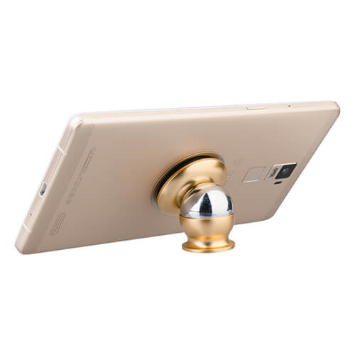 Magnetic holder for smartphone sublimation - gold