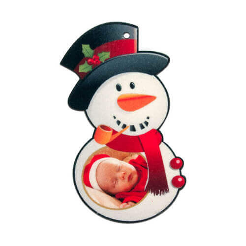 Filc medál szublimációhoz - Hóember