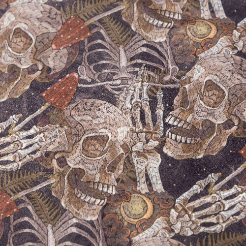 Craft Express hidroszublimációs fólia - Halloween csontváz