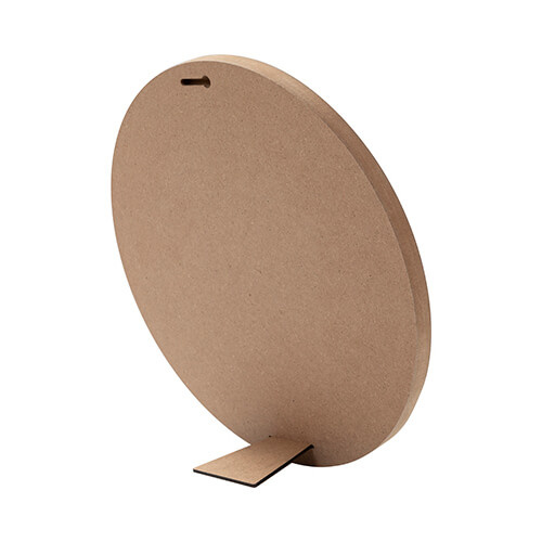 Okvir za fotografije - srce iz MDF za sublimacijo - Ø 30,5 cm