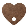 Fiberboard name badge for 780 / 900 / 1050 / 1260 ml mug for sublimation - heart