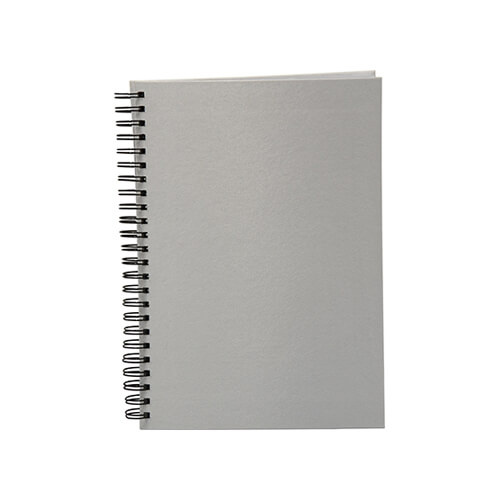 Cahier spirale A5 avec couverture en polyester pour sublimation